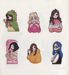 Стикербук I’m an anime person. Stickers