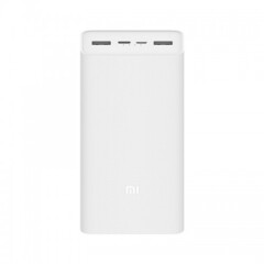 Аккумулятор Xiaomi Mi Power Bank 3 30000, белый