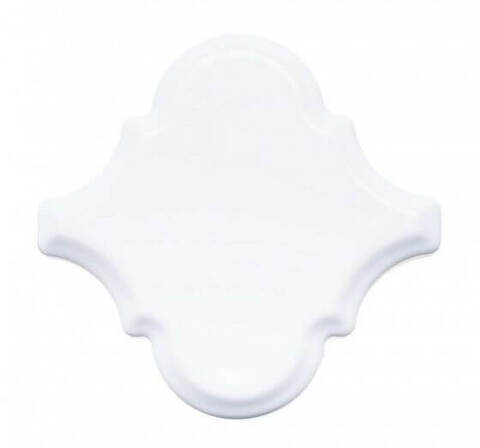 Adex Renaissance Arabesco Biselado Snow Cap 15x15