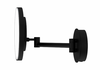Decor Walther 0122360 Decor Walther Round Just Look WR Косметическое зеркало 21.5см, подвесное, увел. 5x, подсветка LED, от аккумулятора,цвет: черный мат (Снято с пр-ва)