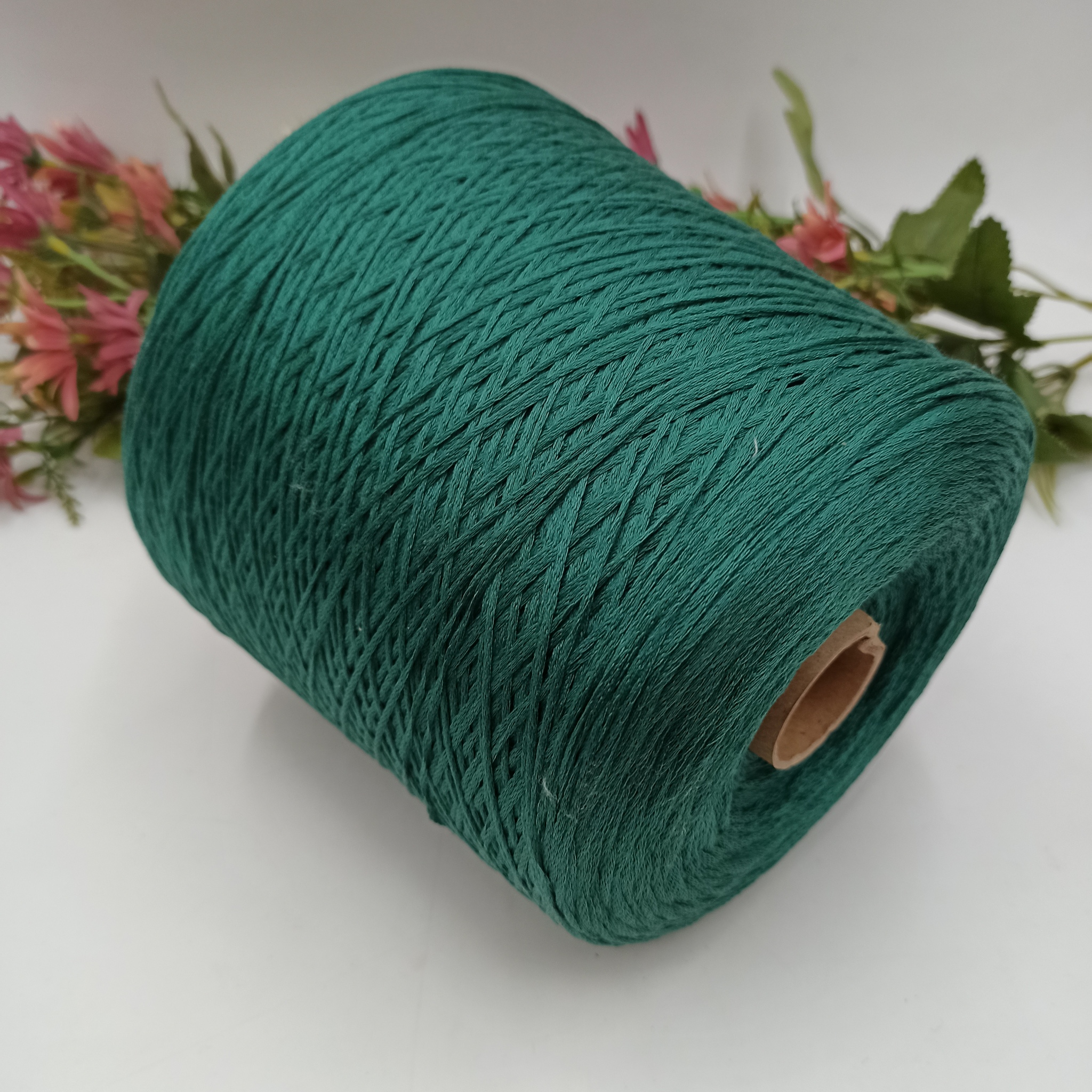 100% хлопок Мако Glanellino Loro Piana 380м/100гр Изумрудный 03