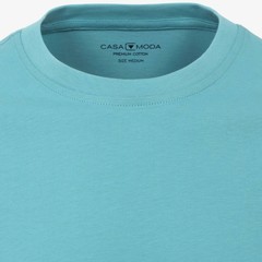 Футболка Casamoda 004200-397 цвет Тюркиз, короткий рукав