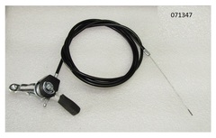Тросик газа с рукояткой управления оборотами двигателя DMR600L, DMD1000 (L=1750/1450 мм) /Throttle Controller & Throttle Wire assy