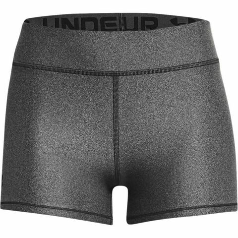 Женские теннисные шорты Under Armour Women's HeatGear Armour MidRise Shorty - black/white