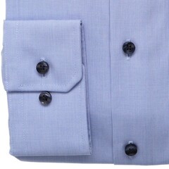 Сорочка мужская Seidensticker Slim Fit 01.643900-13 с отделкой голубая