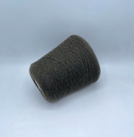 Бобинная пряжа (пр.Италия), 1500м /100гр, 80%шерсть, 20%полиамид, цвет- Дремучий лес, арт.31733