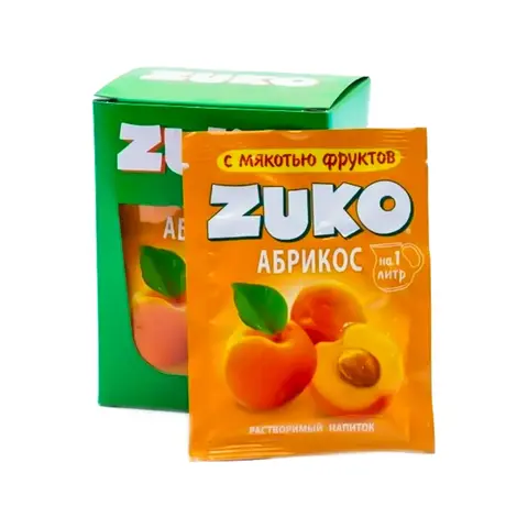 ZUKO 'Абрикос', 🔸 12 пакетиков по 20г