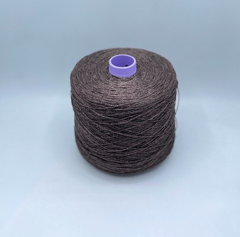 Luxury Selection by Ri.Go (пр.Италия), art-Frescolino , 320м/100гр. 100% Лен , цвет-Темно-коричневый меланж(715/716), арт34242
