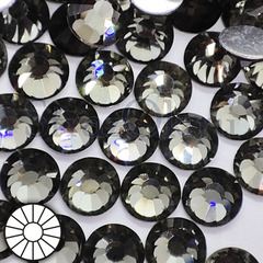 Купите стразы клеевые холодной фиксации Black Diamond темно-серые