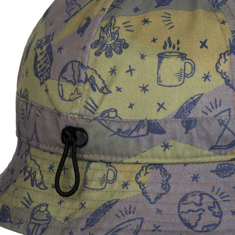 Картинка панама Buff Bucket Hat Camp Khaki - 2