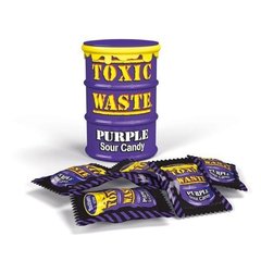 Кислые леденцы Toxic Waste Purple 42 гр