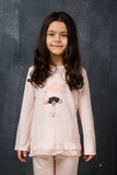 Персиковая пижама для девочек Story Loris
