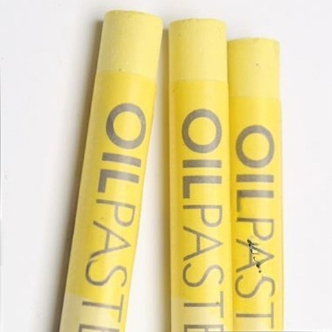 Пастель художественная масляная MUNGYO Oil Pastels Желтый светлый №549 (3шт)