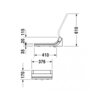 Duravit SensoWash® Starck 610000000000000 Сиденье для унитаза, Duravit, SensoWash® Starck, с крышкой, ширина, мм-376, глубина, мм-519, без декора, цвет-белый, душ для ягодиц, для дам и комфортный душ, индивидуальная установка температуры воды, фена,