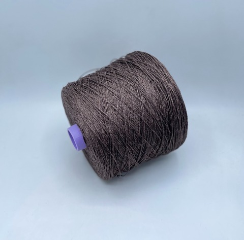 Luxury Selection by Ri.Go (пр.Италия), art-Frescolino , 320м/100гр. 100% Лен , цвет-Темно-коричневый меланж(715/716), арт34242