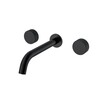 Boheme 152-2-B.3 Смеситель из стены STICK LINEA на 3 отв. BLACK