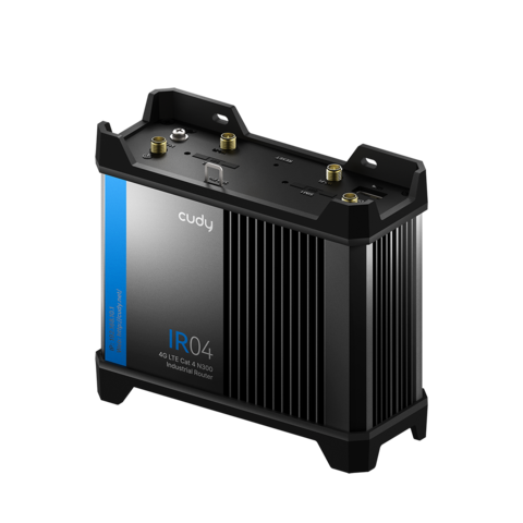 Cudy - Промышленный маршрутизатор с поддержкой Wi-Fi N300 и 4G LTE категории 4 IR04
