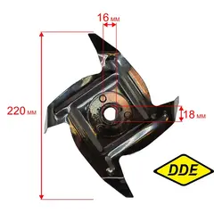 Нож для культиватора DDE V 380 II - 2s 