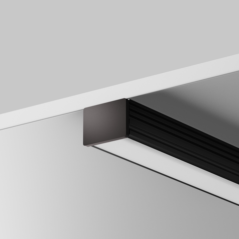 Комплект заглушек Maytoni (для профиля 16×12) 10 шт., ALM-005-B-EC 642022