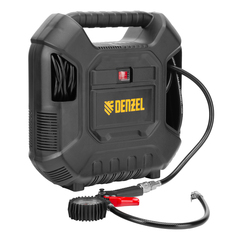 Компрессор воздушный DL1100 1.1 кВт, 180 л/мин, с набором аксессуаров Denzel