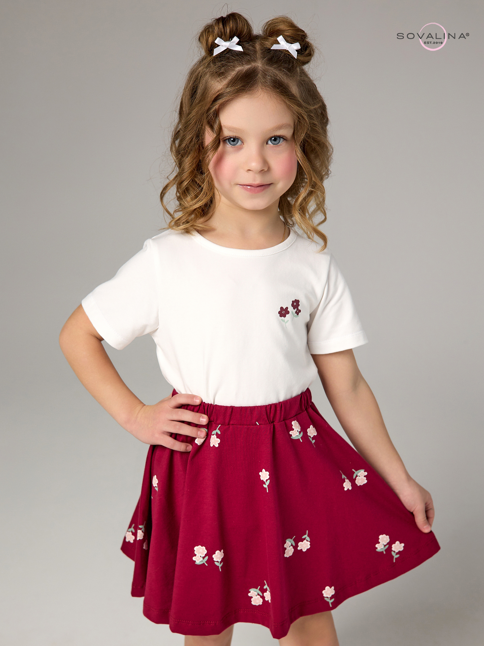 Костюм Мальвина SG тофу-лютики бордо ЛБ