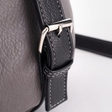 Сумка Саломея 357 мульти итальянский серо-черный