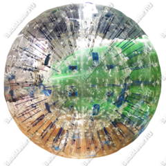 Зорб ТПУ "Капля" с цветными стропами, диаметр 2,8 м