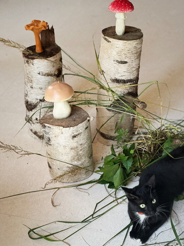 Свеча Unification Love Большой улов Белый гриб белая