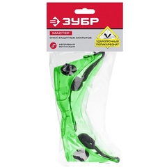 ЗУБР МАСТЕР 5 непрямая вентиляция, ударопрочное стекло из поликарбоната, защитные очки (11026)