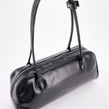 Сумка Саломея 2042 лак черный