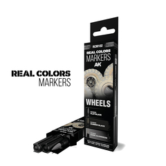 Набор Акриловых маркеров Real Colors Markers set - Wheels