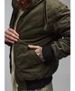 Мужская хлопковая укороченная куртка Adler-2 Foersverd (олива - olive)