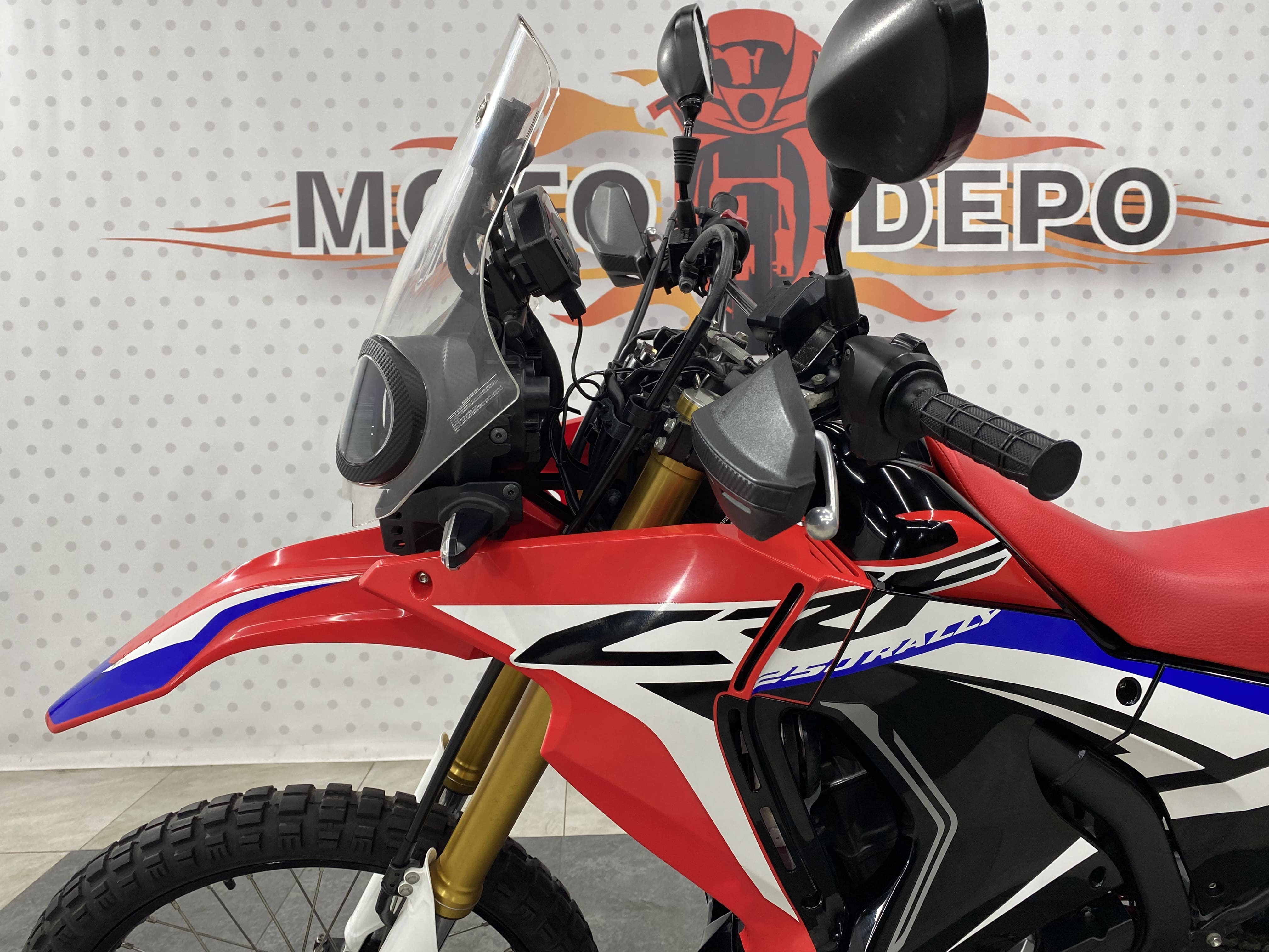 Honda CRF250L Rally , 2017 - купить по выгодной цене | Moto-Depo