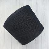 Пряжа Zaza хлопок фламме 420м 250 черный