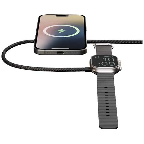 Двойной зарядный кабель Zens Pro 2 мощностью 15 Вт