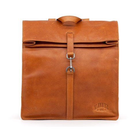 Рюкзак-сумка Klondike DIGGER «Mara», цвет коричневый, воловья кожа, 36х32х11 см., 13 л. (KD1070-04) | Wenger-Victorinox.Ru