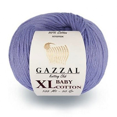 GAZZAL BABY COTTON XL (50% хлопок, 50% полиакрил, 50гр/105м)