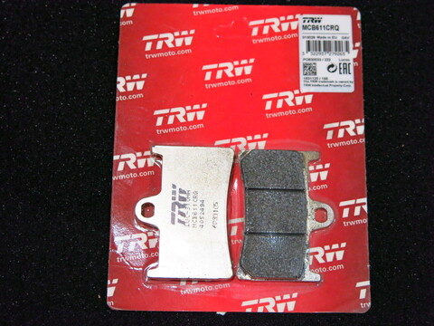 Тормозные колодки TRW Yamaha TZR FZR FZ6 YZF TDM FJR XJR XV MCB611CRQ