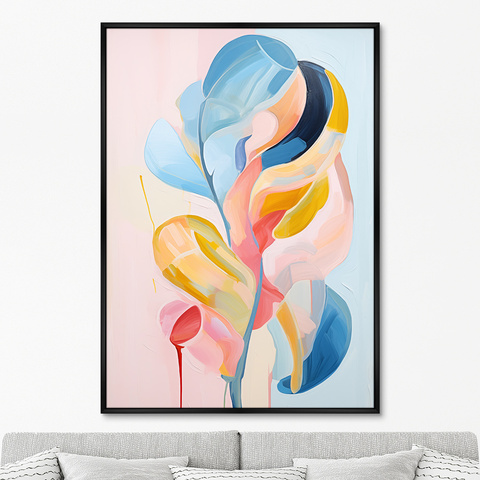 ArtNoMore - Репродукция картины на холсте Flower lollipops, No 1, 2024г.