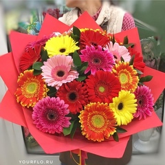 Букет из 19 гербер