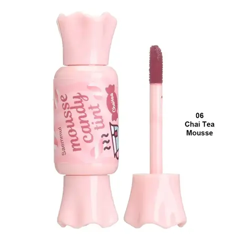 The Saem Lip Тинт для губ 6 Saemmul Mousse Candy Tint 6 Chaitea Mousse