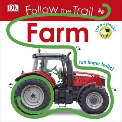 Follow the Trail Farm : Take a Peek! Fun Finger Trails!