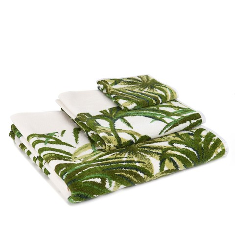 Салфетка 30x30 Feiler Palmeral Green 12 weis