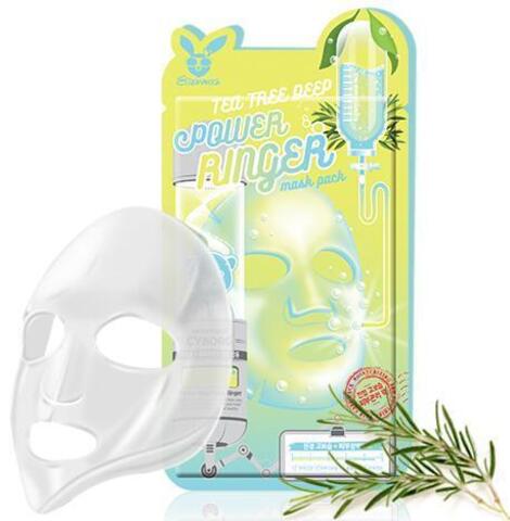 Тканевая маска для лица Elizavecca Tea Tree Deep Power Ringer mask, 23 мл