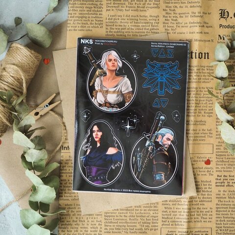 Мини-стикерпак THE WITCHER '22