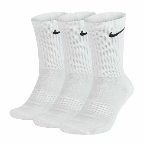Теннисные носки Nike Everyday Cotton Cushioned Crew 3P - white/black