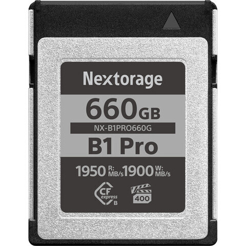 Карта памяти Nextorage Cfexpress B 660GB NX-B1PRO 1950 / 1900 MB/s