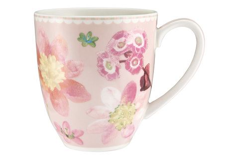 Кружка Primula, розовая, 0,375 л