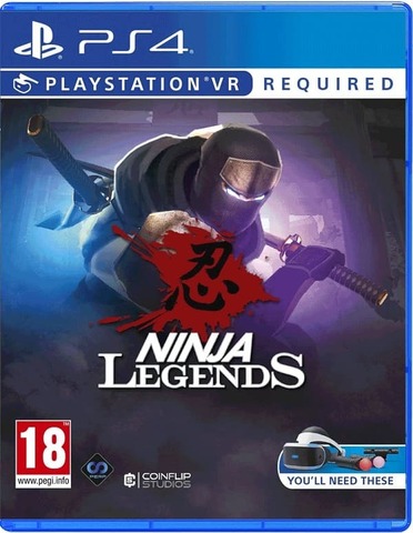 Ninja Legends (гарнитура PS VR обязательна) (диск для PS4, полностью на английском языке)