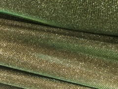 Бифлекс блестящий - золотой с зеленым переливом